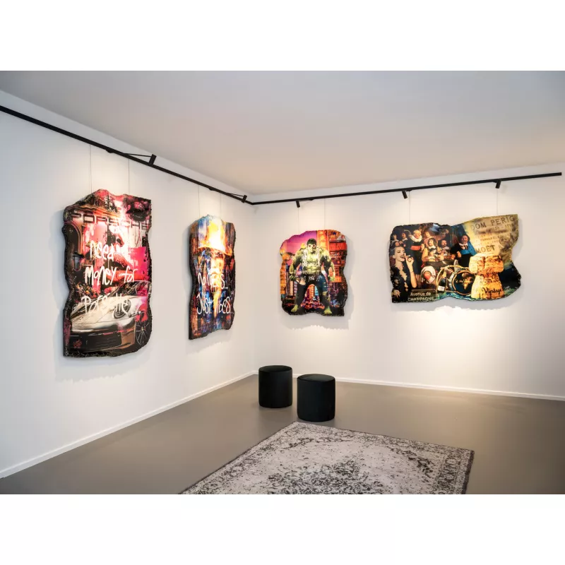 Illume Duo Rail (48V) - Lighted picture rail Artiteq 6 - Cimaise Tableau 