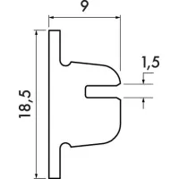 Foco de haz para Illume Duo (30 cm ) - système d'accrochage et décoration - détail 3