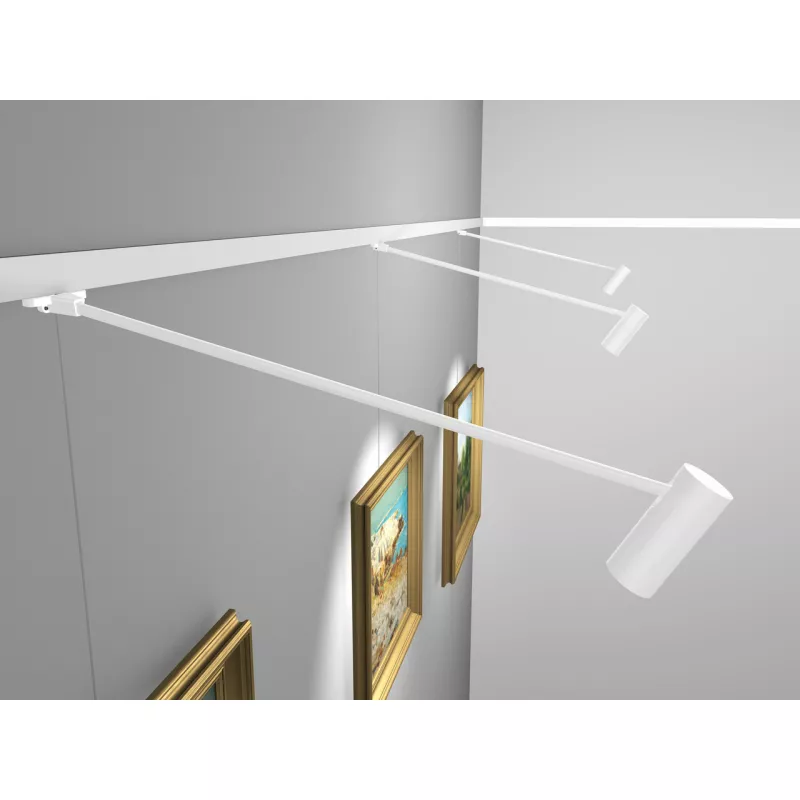 Illume Duo Rail (48V) - Riel para cuadros iluminado ARTI TEQ 13 - Cimaise Tableau 