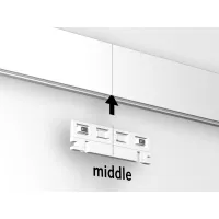 Conector recto de 48 V - système d'accrochage et décoration - détail 2