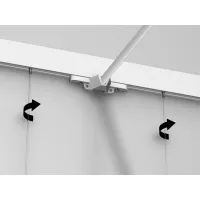 Strahlscheinwerfer für Illume Duo (30 cm ) - système d'accrochage et décoration - détail 12