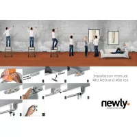 R10 Newly PREMIUM Stuhlleisten-Paket - système d'accrochage et décoration - détail 3