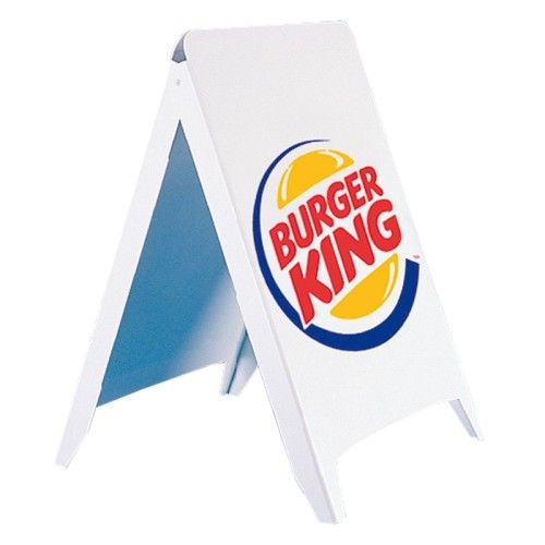 Stop trottoir Enseigne de chaussée en plastique Boy M&T DISPLAYS 2 - Cimaise Tableau 