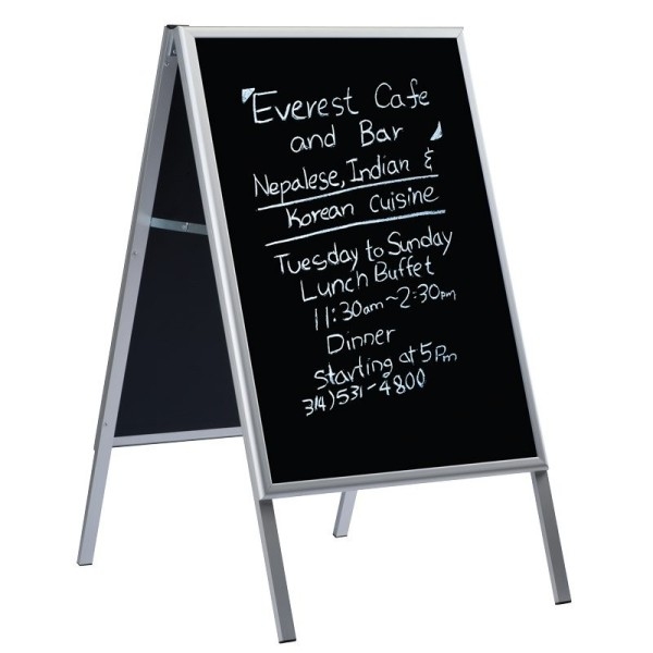 Tableau de craie standard Click-A, 600 x 800 mm M&T DISPLAYS 2 - Cimaise Tableau
