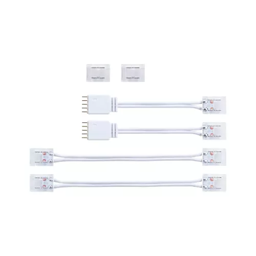 Kit de conectores para accesorios MaxLED, 2 unidades, kit COB, color blanco.
