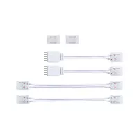 MaxLED accessoires Connector Set 2er-Set COB Kit de 2 Blanc - système d'accrochage et décoration - détail 1