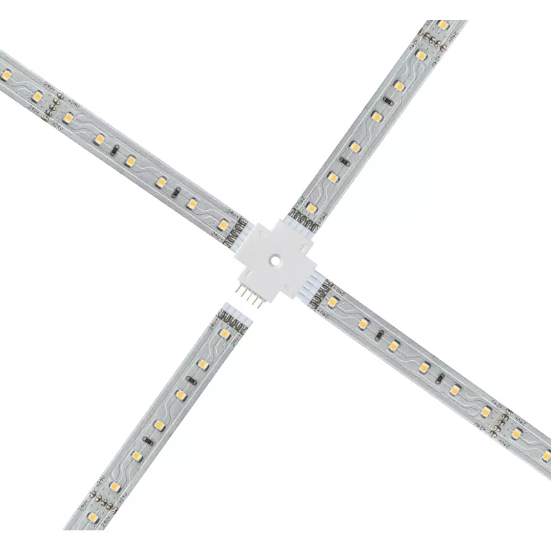 Conector X-Stuck blanco de MaxLED Accessories