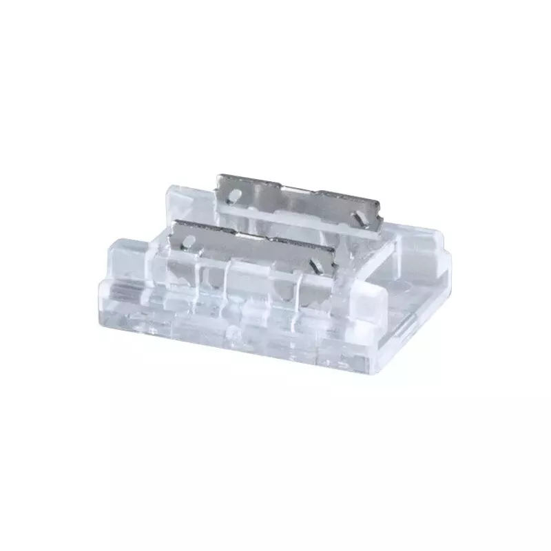 Pro-Streifenverbinder, einfarbig, 10 x 13,5 mm, max. 144 W, transparent - système d'accrochage et décoration