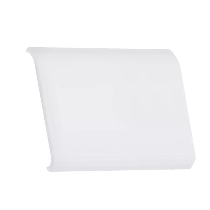 Cubierta para conector de perfil de tira LED Delta – Paquete de 4 unidades, acabado satinado - système d'accrochage et décoration