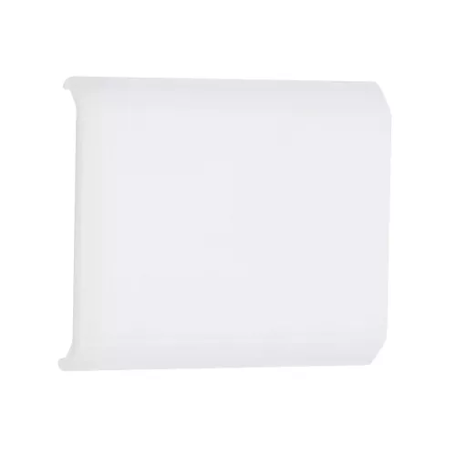 Delta LED Streifen-Profil-Anschlussabdeckung – 4er-Pack, satiniert