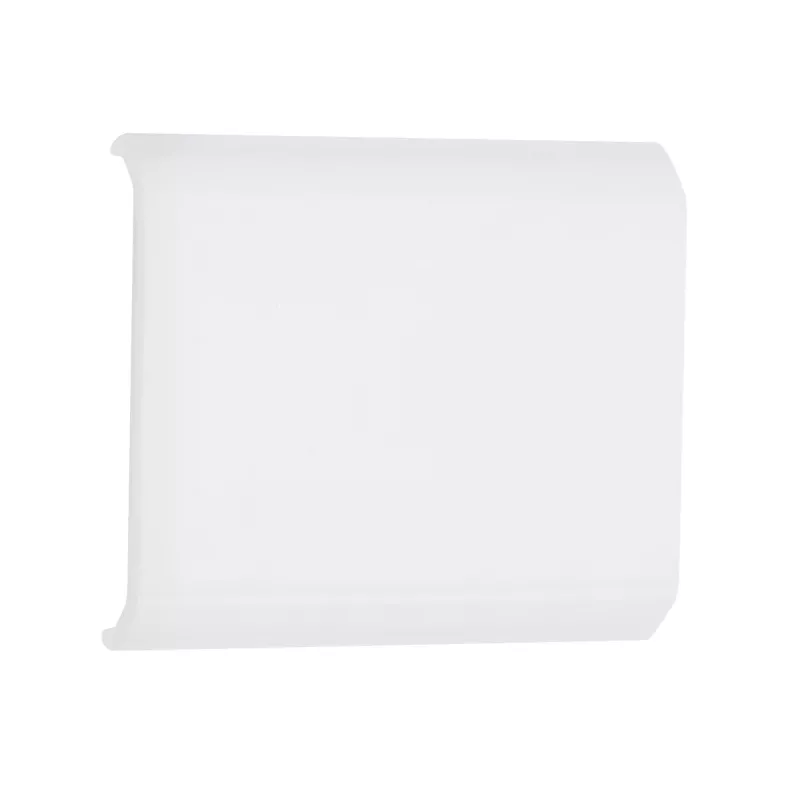 Profilé de strip LED Delta Connecteur Cover – Pack de 4 Satiné