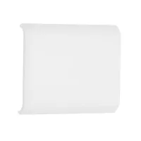Cubierta para conector de perfil de tira LED Delta – Paquete de 4 unidades, acabado satinado - système d'accrochage et décoration - détail 2