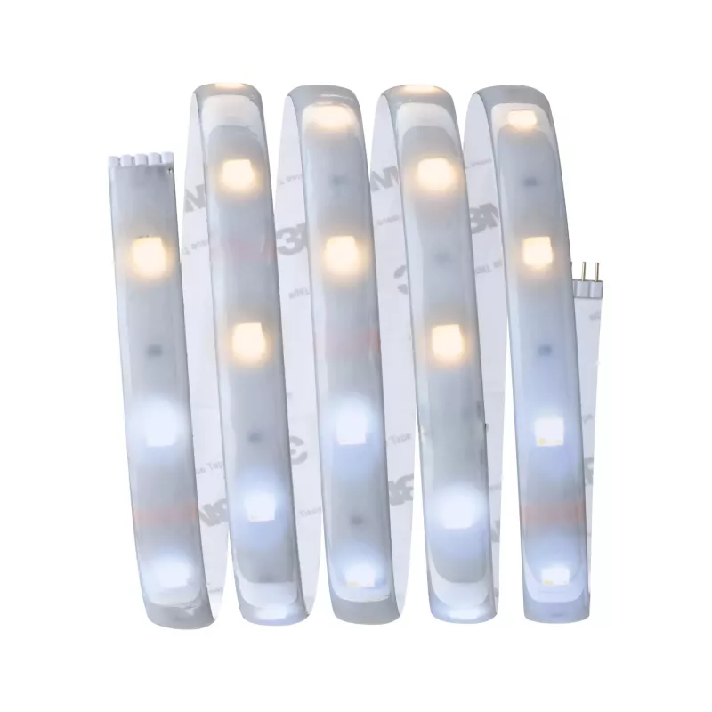MaxLED 250 LED Streifen – Basisset – Einstellbares Weiß – Beschichtet – IP44 - système d'accrochage et décoration