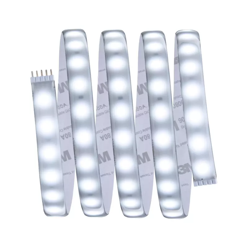 Tira LED MaxLED 500 - Kit básico - Blanco luz diurna - 6500k - Recubierta - système d'accrochage et décoration