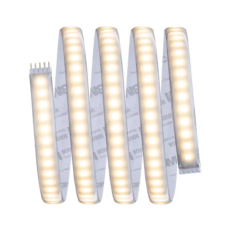 MaxLED 1000 LED Streifen – Basisset – Warmweiß – 2700 K – Beschichtet - système d'accrochage et décoration