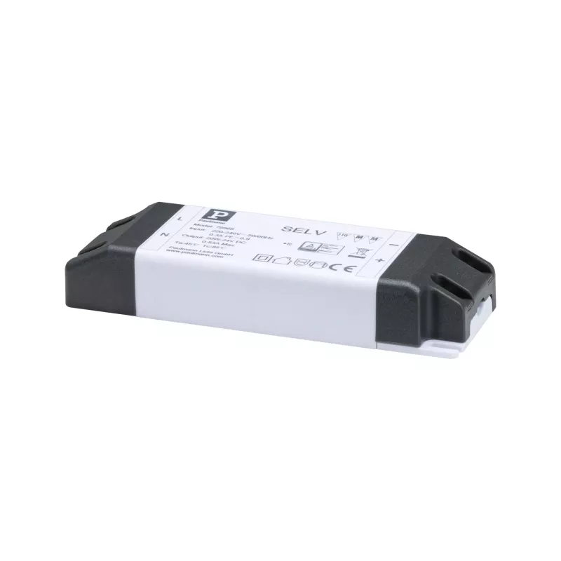 Pro Strip Alimentation Accessoires 230/24V - Blanc - système d'accrochage et décoration