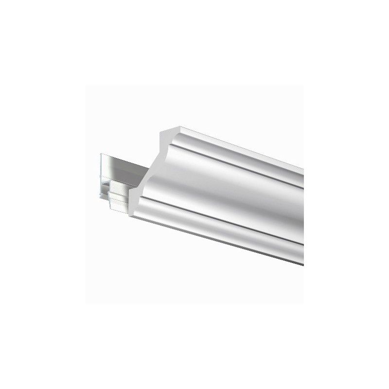 Corniche Basic 200 cm pour deco rail ARTI TEQ 2 - Cimaise Tableau 