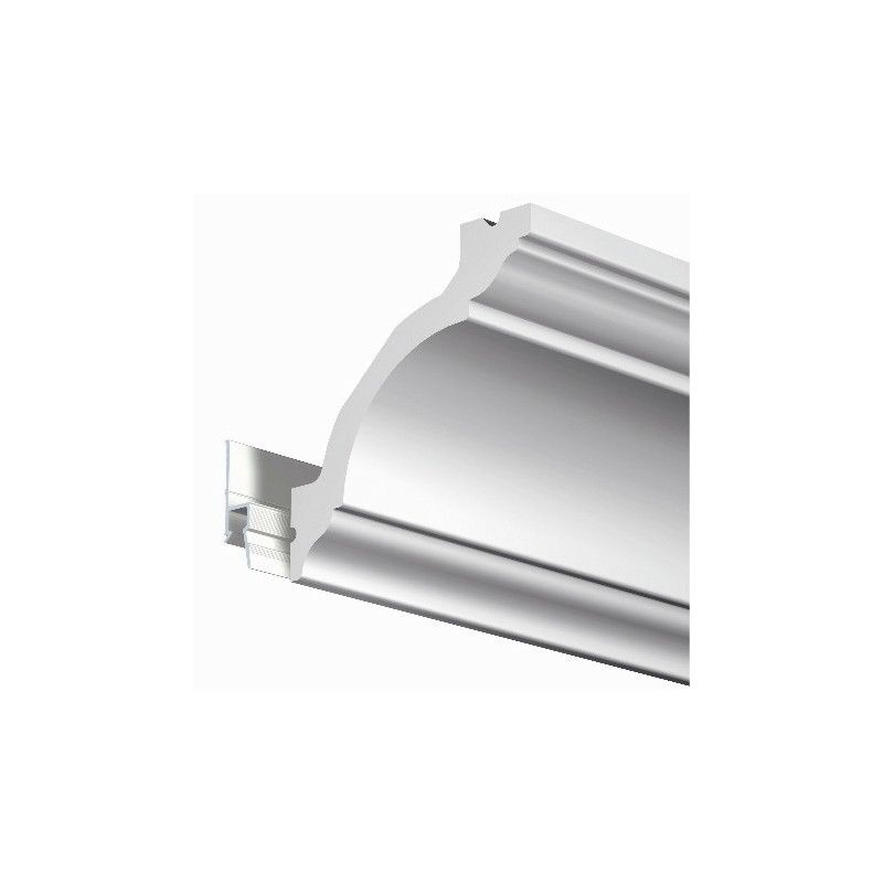 Cornisa Classic 200 cm para barandilla decorativa ARTI TEQ 2 - Cimaise Tableau 