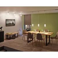 URail Suspension Arido II GU10 - système d'accrochage et décoration - détail 6