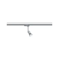 ProRail3 - Purell GU10 track spotlight, max. 10W, dimmable, 230V, Silver - Paulmann - système d'accrochage et décoration - détail 1
