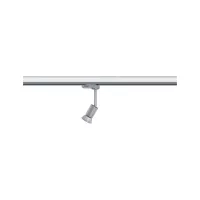ProRail3 – Purell GU10 Gleisstrahler, max. 10 W, dimmbar, 230 V, Silber – Paulmann - système d'accrochage et décoration - détail 2
