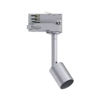 ProRail3 - Spot sur rail Purell GU10 max. 10W gradable 230V Argent - Paulmann - système d'accrochage et décoration - détail 5