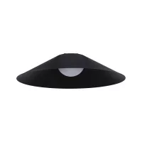 ULine - Lámpara colgante LED cónica de 560 lm, 12 W, 350 mm, 3000 K, color negro - Paulmann - système d'accrochage et décoration - détail 1