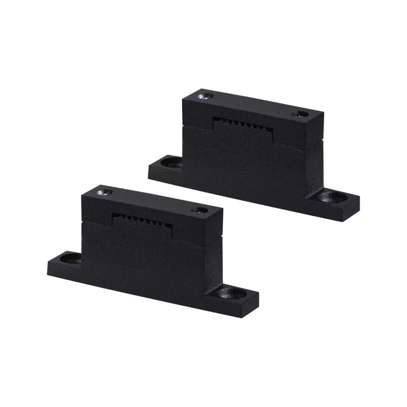 ULine - Accessoires Support de sangle droit Kit de 2 Noir - Paulmann - système d'accrochage et décoration