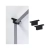 ULine - Accesorios Kit de soporte para correa derecha (2 unidades) Negro - Paulmann PAULMANN 3 - Cimaise Tableau 