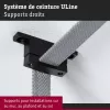 ULine - Zubehör-Set für rechte Handriemen (2er-Pack, Schwarz) - Paulmann PAULMANN 5 - Cimaise Tableau 