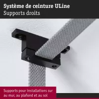 ULine - Accessoires Support de sangle droit Kit de 2 Noir - Paulmann - système d'accrochage et décoration - détail 5