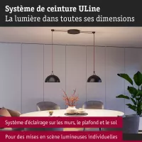 ULine - Accessoires Pince à sangle Kit de 2 Noir - Paulmann - système d'accrochage et décoration - détail 4