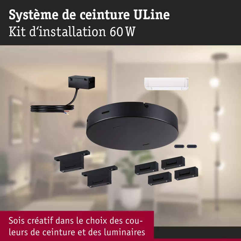 ULine - Accessoires Kit d´installation 230/48V max. - Paulmann