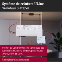 ULine - Accessories 3-Step-Dimmer max. 200W 48V 80x35mm White - Paulmann - système d'accrochage et décoration - détail 5