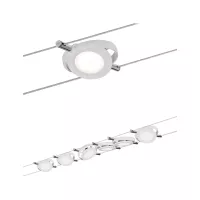 RoundMac LED Cable System Basic Kit 6x200lm 6x4.3W 2700K 230/12V Frosted White - Paulmann - système d'accrochage et décoration - détail 3
