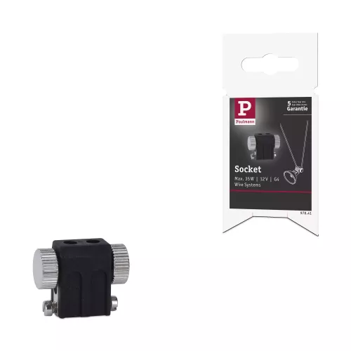 Système sur câbles Socket Porte-lampe G - Paulmann
