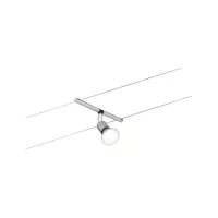 Kit básico de sistema de cableado LED Spice SaltLED GU5.3 máx. 5x10W regulable 230/12V Cromo mate - Paulmann - système d'accrochage et décoration - détail 5