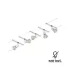 Sistema de cable CorDuo Salt - Paulmann PAULMANN 3 - Cimaise Tableau 
