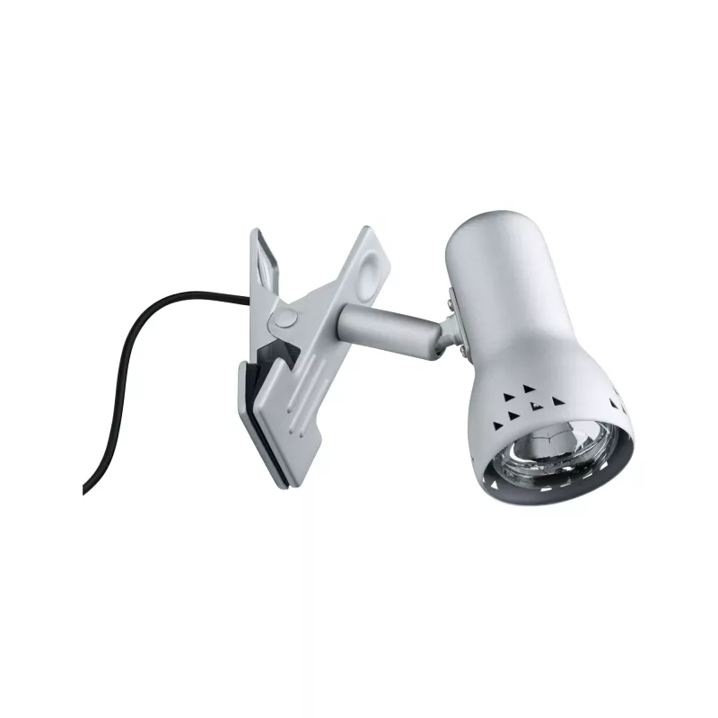 Gryps Clip-on-Scheinwerfer, gebürsteter Stahl, 230 V, E14 - Paulmann - système d'accrochage et décoration