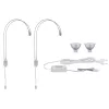 Galeria Assistent II LED -Spiegelleuchte GU5.3 2700K 2x230lm 230V 2x4W Chrom - Paulmann PAULMANN 4 - Cimaise Tableau 