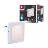 Esby Night Light with Square Dusk-to-Dawn Sensor 3000K 0.7lm - Paulmann - système d'accrochage et décoration - détail 14