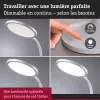 Mejan LED desk lamp 4000K 1200lm 15W - Paulmann PAULMANN 5 - Cimaise Tableau 