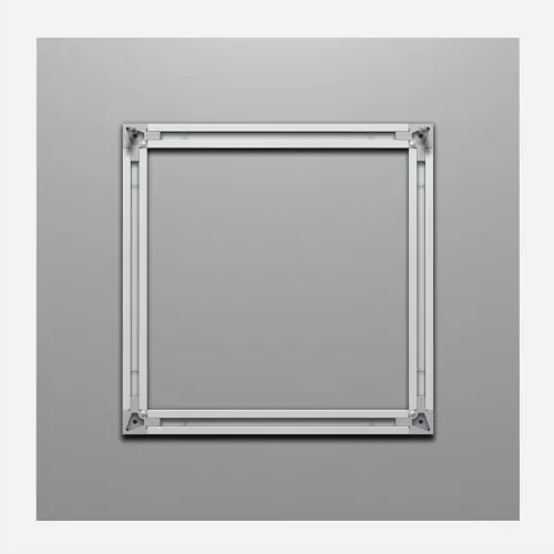 copy of Back Frame Rail in 8 mm + Power Corner ARTI TEQ 1 - Cimaise Tableau 