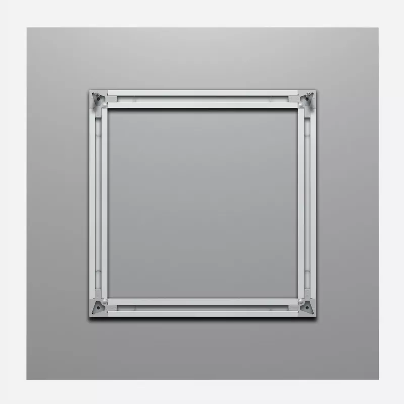 copy of Back Frame Rail in 8 mm + Power Corner ARTI TEQ 1 - Cimaise Tableau 