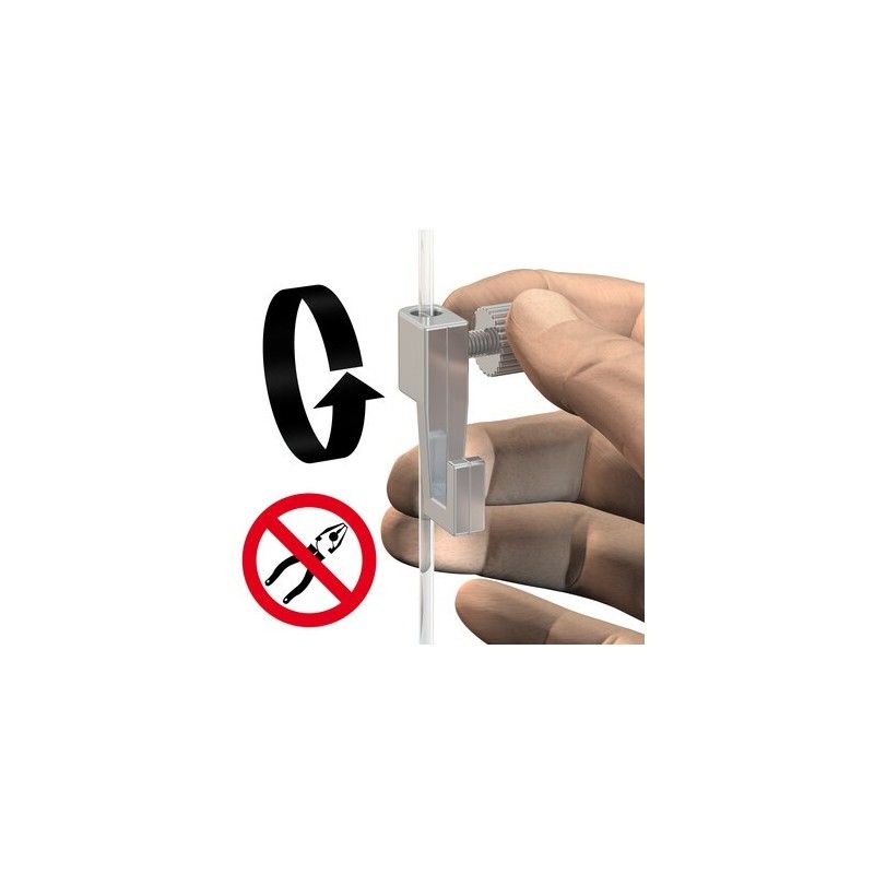 Gancho ligero 4 kg - rieles para colgar cuadros artiteq ARTI TEQ 4 - Cimaise Tableau 