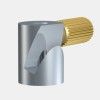 Artiteq 5 kg Round Hook with Brass Screw for Picture Rail ARTI TEQ 3 - Cimaise Tableau 