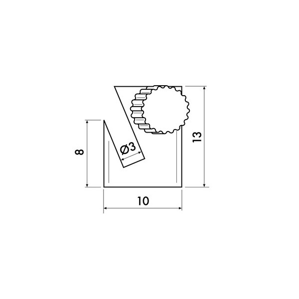 Crochet rond 5 kg + vis laiton - suspention cimaises tableaux artiteq ARTI TEQ 4 - Cimaise Tableau 
