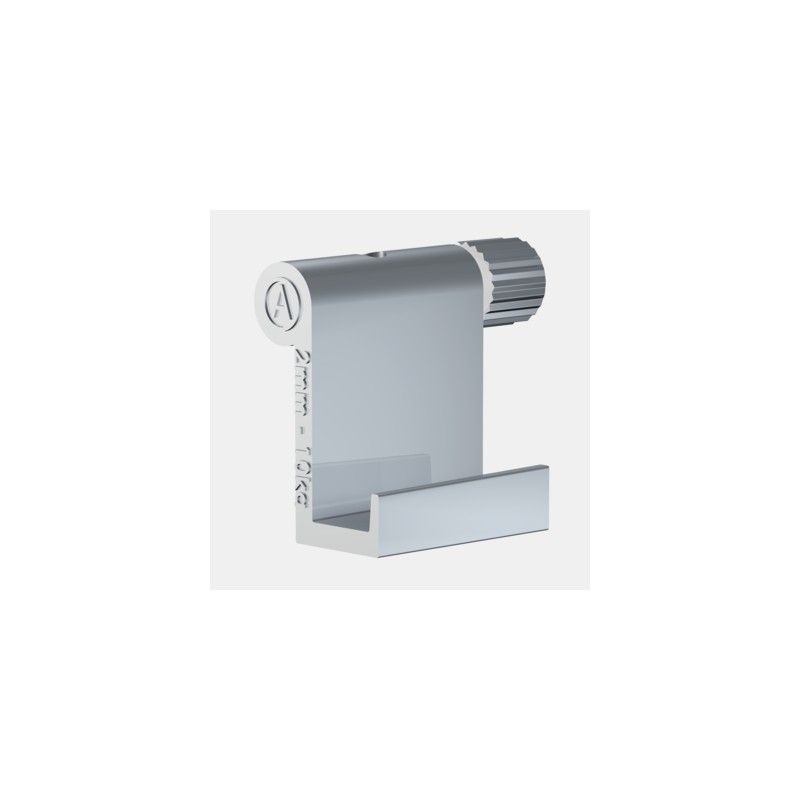 Aluminiumkorb 10 kg - Aufhängung von Bilderschienen artiteq ARTI TEQ 3 - Cimaise Tableau 