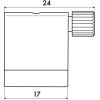 Artiteq 10 kg Aluminum Hook for Picture Rail ARTI TEQ 4 - Cimaise Tableau 