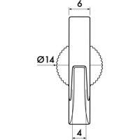 Heavy hook 7 kg - hanging picture rails artiteq ARTI TEQ 4 - Cimaise Tableau 